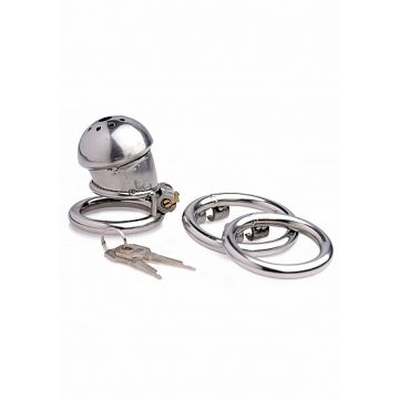 Luxe Eikel Kooi met Cockring en Slot