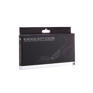 Bondage Veiligheids Schaar Zwart