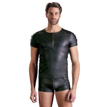 Sexy Heren Boxer met Rits - Zwart