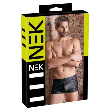 Sexy Heren Boxer met Rits - Zwart