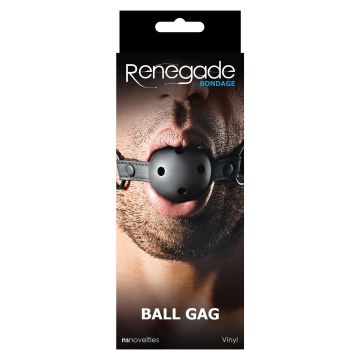 Stoere Ballgag - Zwart