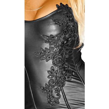Strapless Korset Met Bloemendesign