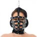 Rimba Riemen masker met ophangring aan bovenzijde Rimba Riemen masker met ophangring aan bovenzijde