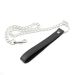 Zwarte Riem met Ketting - 65 cm