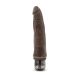 Donker Gekleurde Dildo met Geaderde Schacht Donker Gekleurde Dildo met Geaderde Schacht