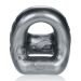 Cock Ring And Ball Sling - Steel