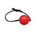Kleine Ball Gag met leren Band - Rood Kleine Ball Gag met leren Band - Rood