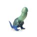 XR Brands Jurassic Cock Dinosaur Dildo - Groen/Blauw XR Brands Jurassic Cock Dinosaur Dildo - Groen/Blauw