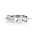 Metalen halsband met lange spikes Metalen halsband met lange spikes