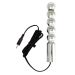 Rimba Electro Sex Five Bullet Dildo Bi-Polair 160 mm Rimba Electro Sex Five Bullet Dildo Bi-Polair 160 mm