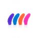 Siliconen Vinger Sleeves - Swirls Siliconen Vinger Sleeves - Swirls