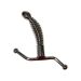 Geribbelde Metalen G-Spot en P-spot Dildo Geribbelde Metalen G-Spot en P-spot Dildo