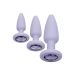 Buttplug Crystal Booty Kit - Lila Buttplug Crystal Booty Kit - Lila