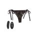 Kanten String met Vibrerende Bullet Kanten String met Vibrerende Bullet