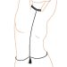 Zwarte Halsband met bodychain Zwarte Halsband met bodychain