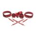XR Brands Hog Tie Set Crimson Captive - Rood XR Brands Hog Tie Set Crimson Captive - Rood