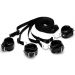 Deluxe Bed Restraint Kit - Zwart Deluxe Bed Restraint Kit - Zwart