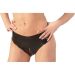 Latex Slip met Open Kruis - Zwart Latex Slip met Open Kruis - Zwart