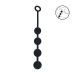 Ronde Siliconen Anaal Ballen L 4 cm - Zwart Ronde Siliconen Anaal Ballen L 4 cm - Zwart