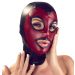 Hoofdmasker met Neusgaten - Zwart / Rood Hoofdmasker met Neusgaten - Zwart / Rood