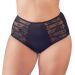 Zwarte Slip met Ring Details Zwarte Slip met Ring Details