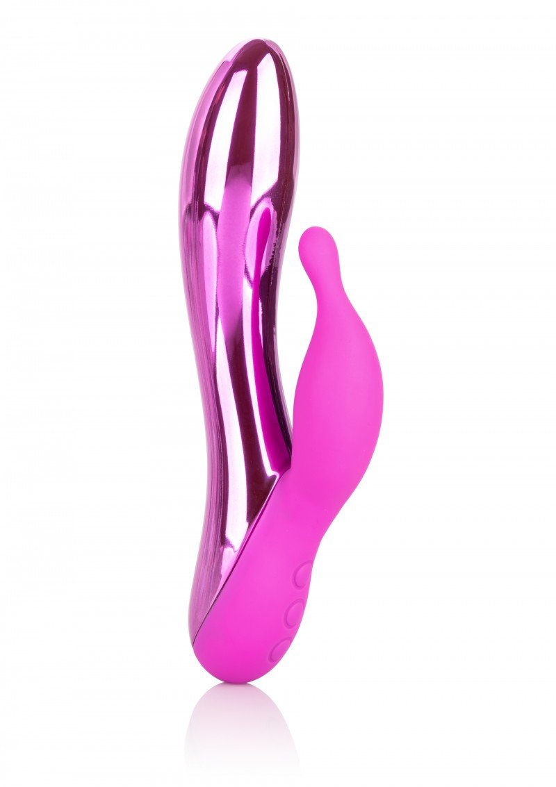 Lichtgevende Bunny Vibrator DazzLED Radiance - Roze