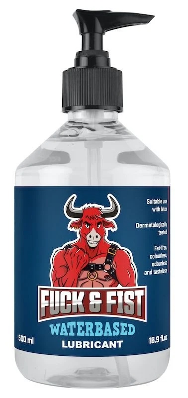 Waterbasis Glijmiddel Fuck & Fist - 500 ml