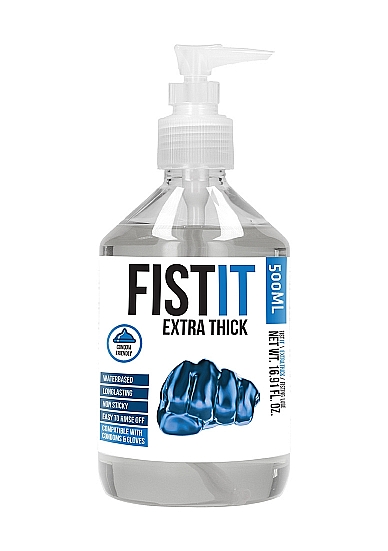 Glijmiddel Fist It Extra Thick met handpomp - 500ml