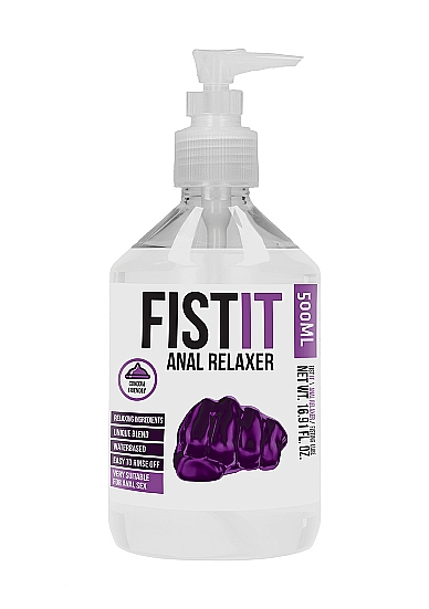 Glijmiddel Fist It Anal Relaxer met handpomp - 500ml