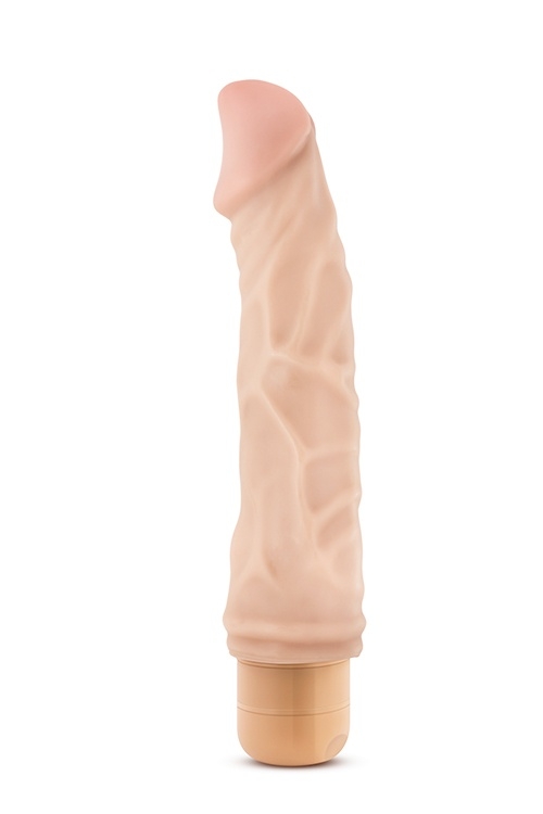 Huidskleurige Realistische en vibrerende Dildo - 19.50 cm