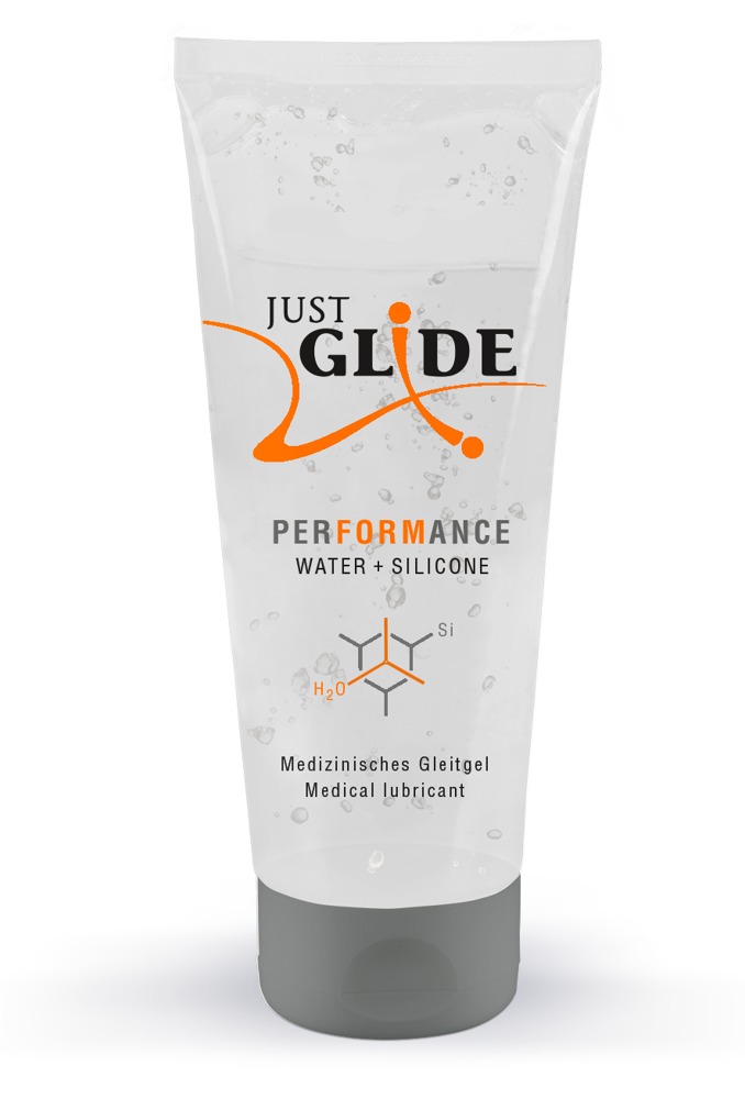 Just Glide Hybride Glijmiddel Water- & Siliconenbasis