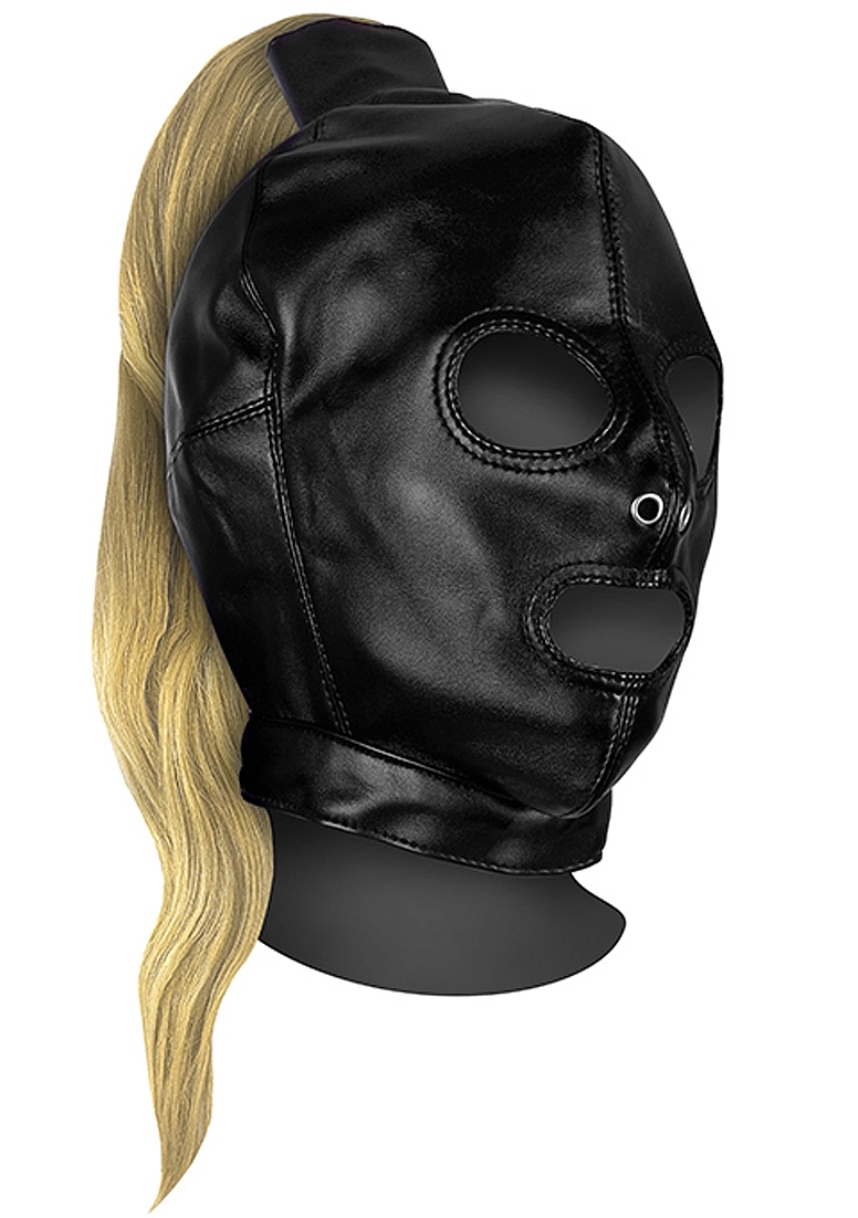 Masker with Blonde Ponytail - XTREME
