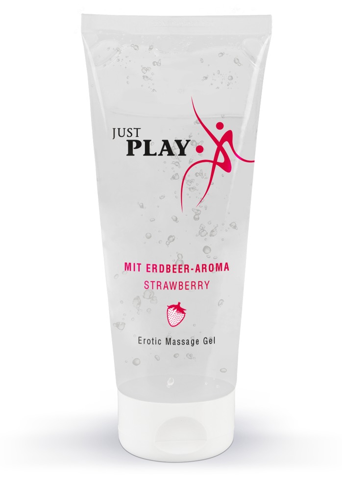 Massage Gel Strawberry Just Play - 200 ml