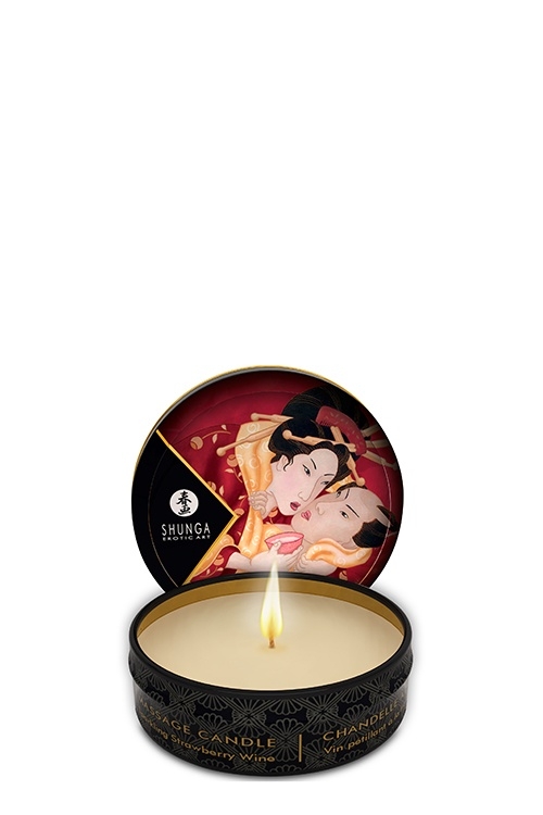 Massagekaars Sparkling Strawberry/Romance 30ML