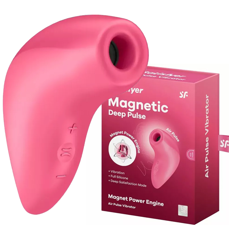 Satisfyer Magnetic Deep Pulse - Roze