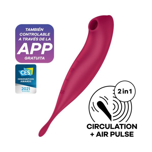 Satisfyer Twirling Pro+ - Rood