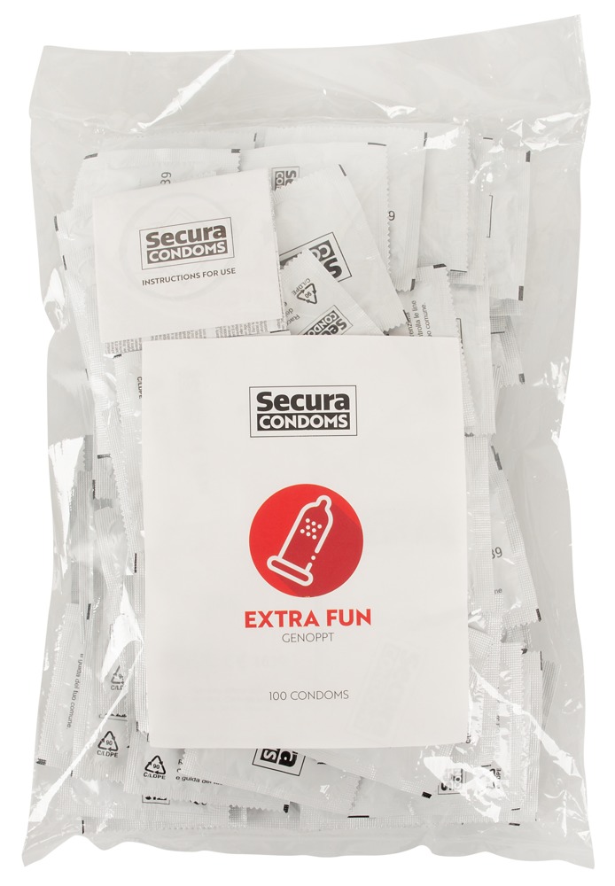 Secura Extra Fun Condooms - 100 Stuks