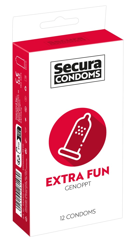 Secura Extra Fun Condooms - 12 Stuks