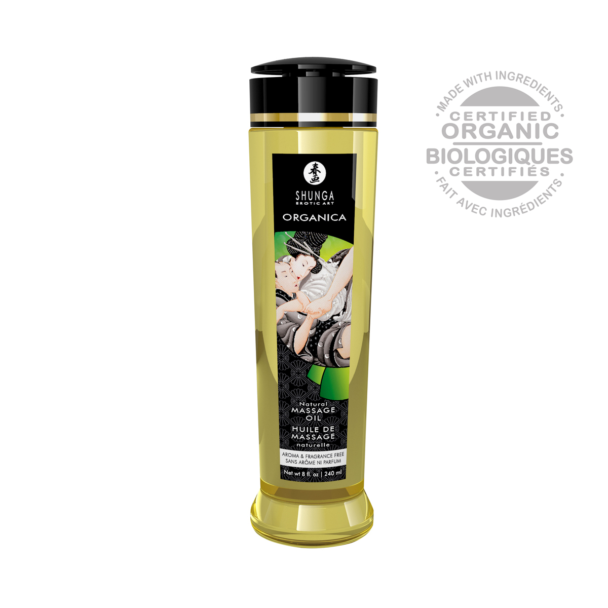 Shunga - Organica Massage Olie Natural 240 ML