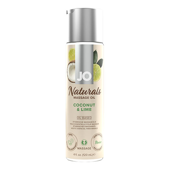 System JO - Naturals Massage Olie Kokosnoot & Limoen