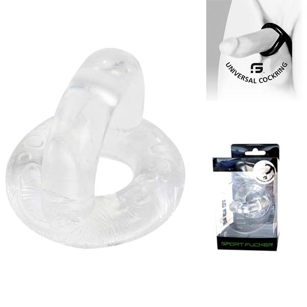 Universele Cockring -  Transparant
