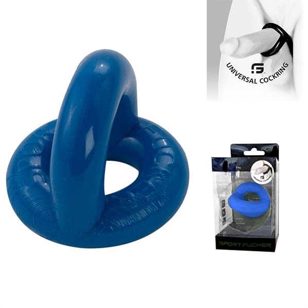 Universele Cockring - Police Blue