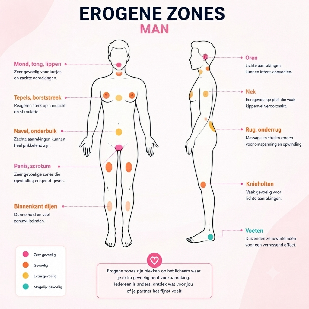 Erogene zones man