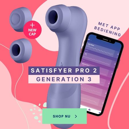 Satisfyer - Pro 2 Luchtdruk Vibrator (Met App Control) - Lila